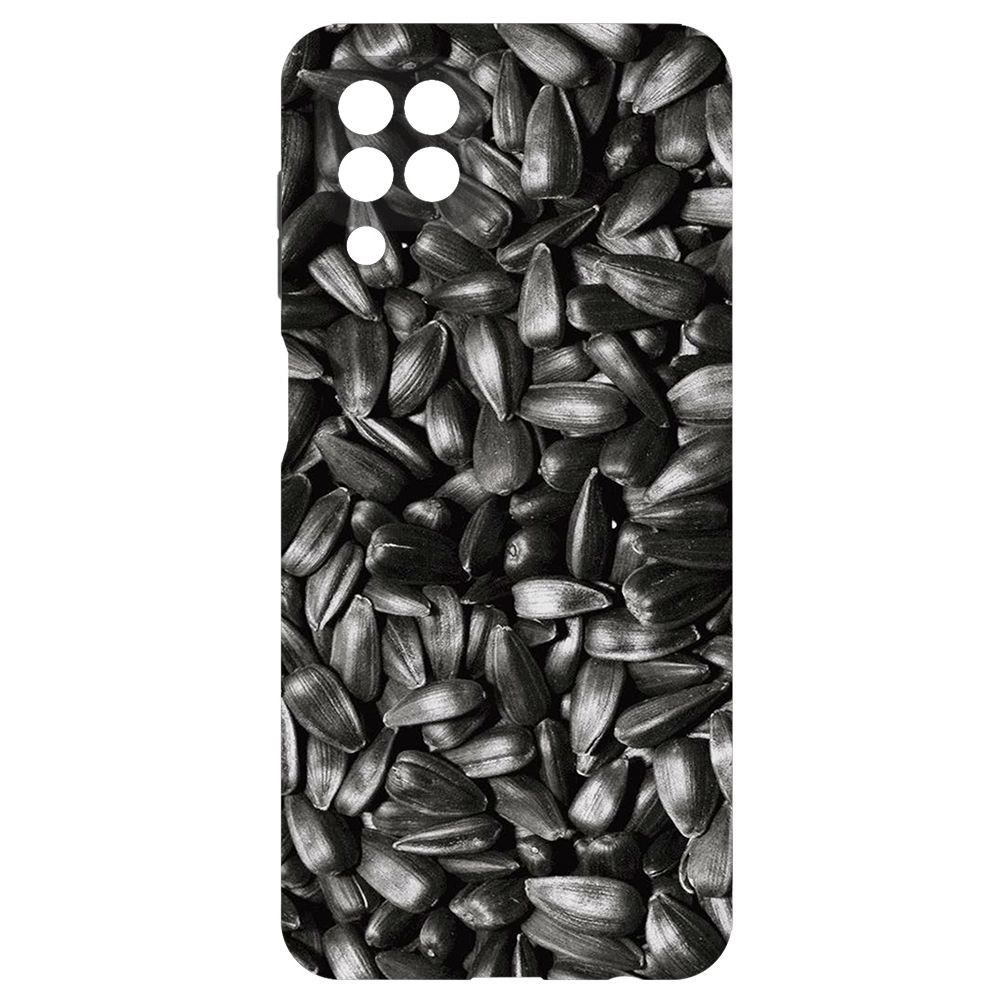 Чехол-накладка Krutoff Soft Case Семечки для Samsung Galaxy M32 (M325)