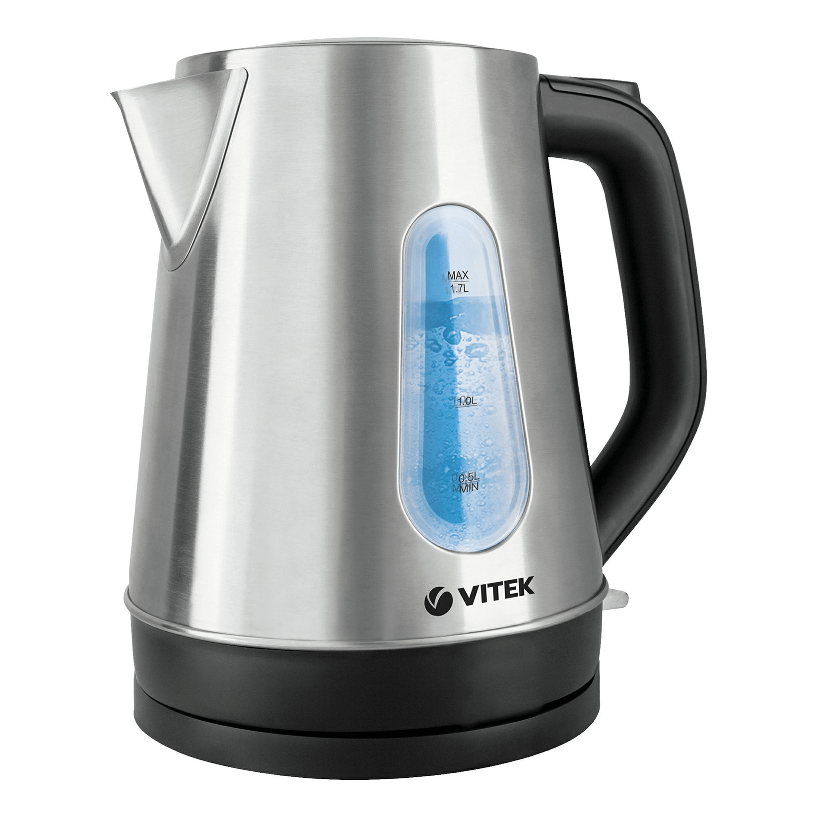 

Чайник электрический VITEK VT-1133 1.7 л черный, серебристый, VT-1133