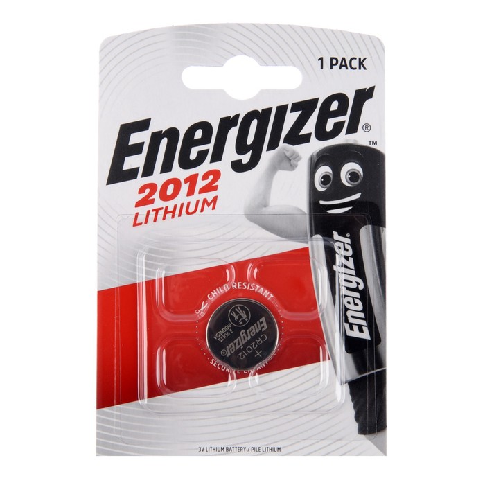 

Energizer Батарейка литиевая Energizer, CR2012-1BL, 3В, блистер, 1 шт.