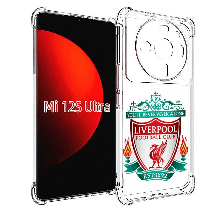 

Чехол MyPads фк ливерпуль мужской для Xiaomi 12S Ultra, Прозрачный, Tocco