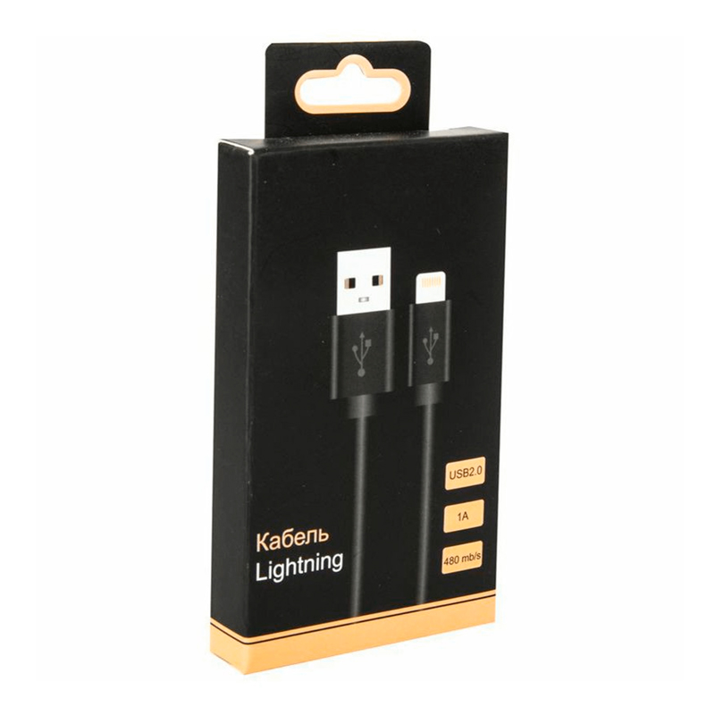 

USB-кабель Minmetals Huida Lightning TYC-2 1 м, Черный