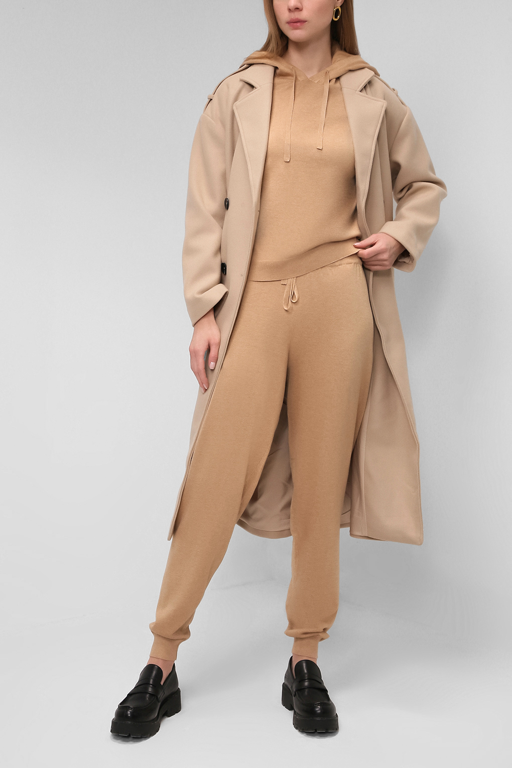 

Спортивные брюки женские Vero Moda 10248913 коричневые S, Коричневый, 10248913