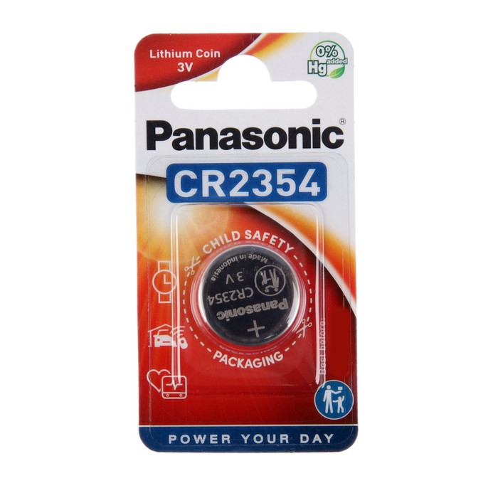 

Батарейка литиевая Panasonic Lithium, CR2354-1BL, 3В, блистер, 1 шт