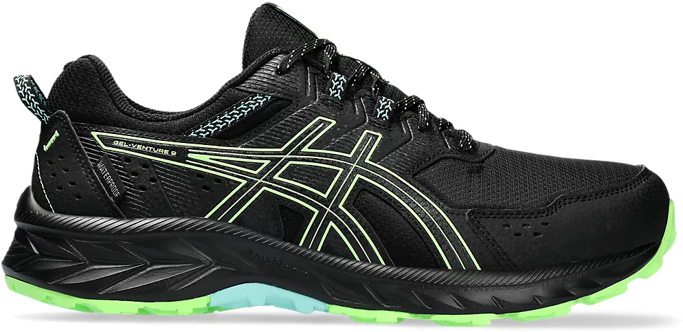 

Кроссовки мужские Asics GEL-VENTURE 9 WATERPROOF черные 10.5 US, Черный, GEL-VENTURE 9 WATERPROOF