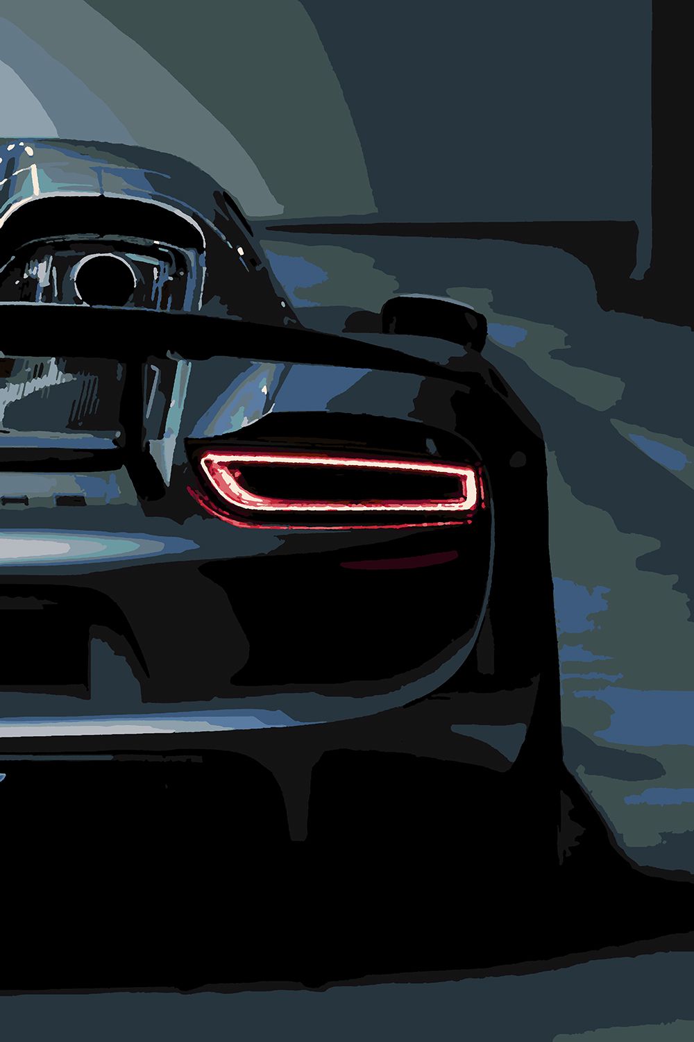 

Картина по номерам Красиво Красим Porsche 918 Spyder, 100 х 150 см, Porsche 918 Spyder