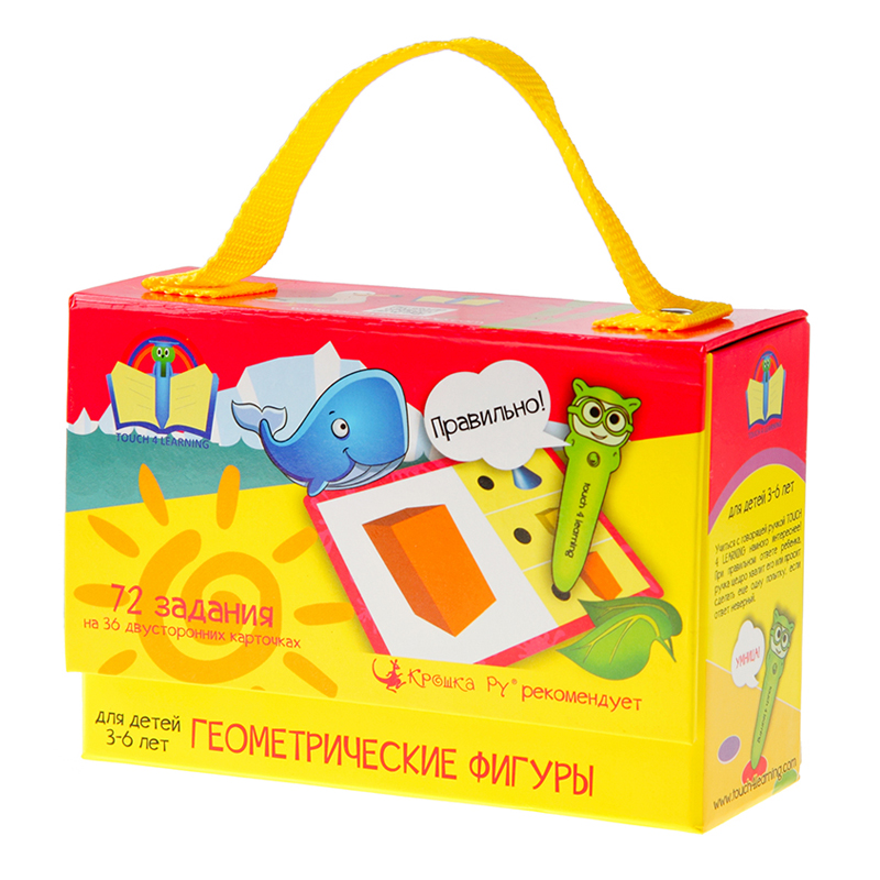 

T4L-005 Набор обучающих карточек "Геометрические фигуры"