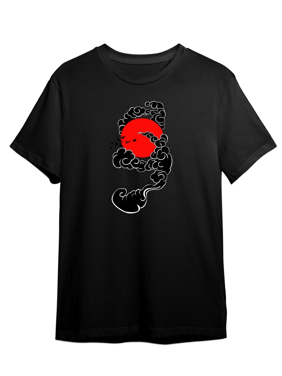 

Футболка унисекс Каждому Своё Аниме/Япония/Солнце STAZ20 черная 3XL, Черный, "Аниме/Япония/Солнце" STAZ20