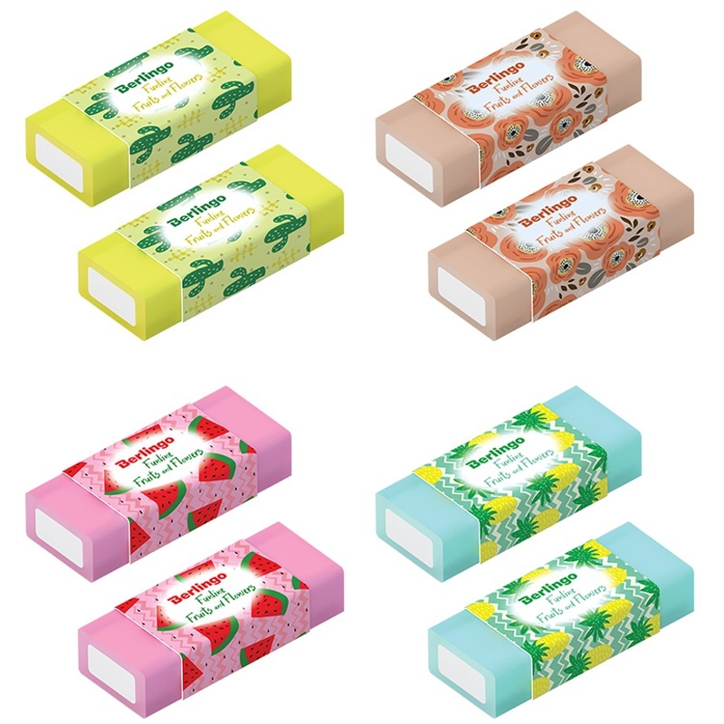 

Berlingo Funline. Fruits and Flowers 8 шт 50х20х11 мм пакет с европодвесом, Разноцветный, "Funline. Fruits and Flowers", 8 шт, 50х20х11 мм, пакет с европодвесом