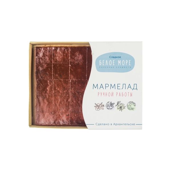 

Мармелад Сладкое Белое Море с черной смородиной 190 г