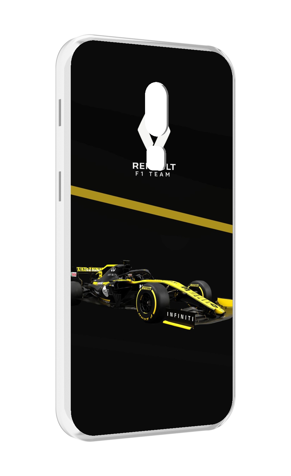 

Чехол Mypads Renault 2 Для Meizu V8, Прозрачный, Tocco