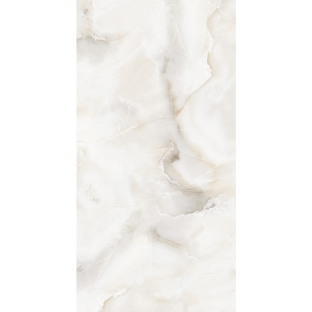 фото Керамогранит art&natura ceramica onyx cloud white 60x120х0,9 glossy