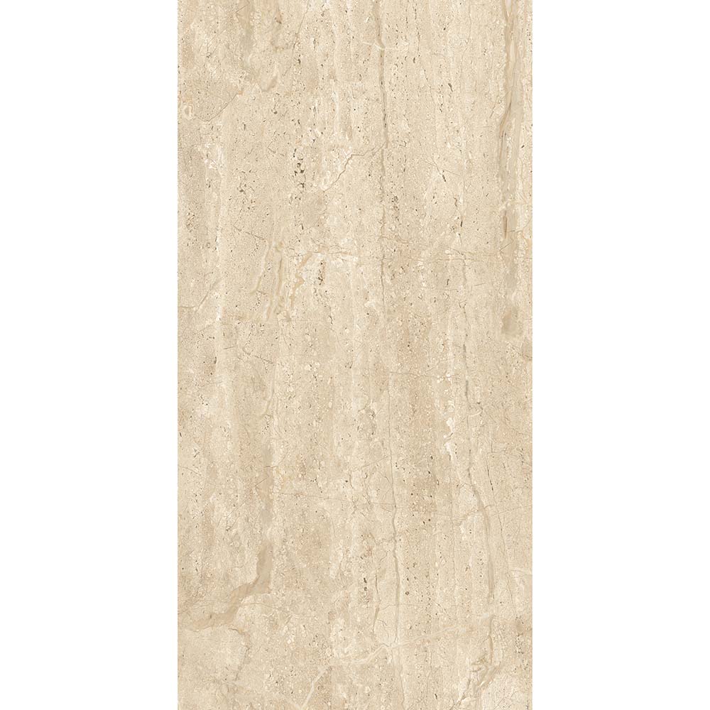 фото Керамогранит art&natura ceramica travertino dianox beige 60x120х0,9 glossy