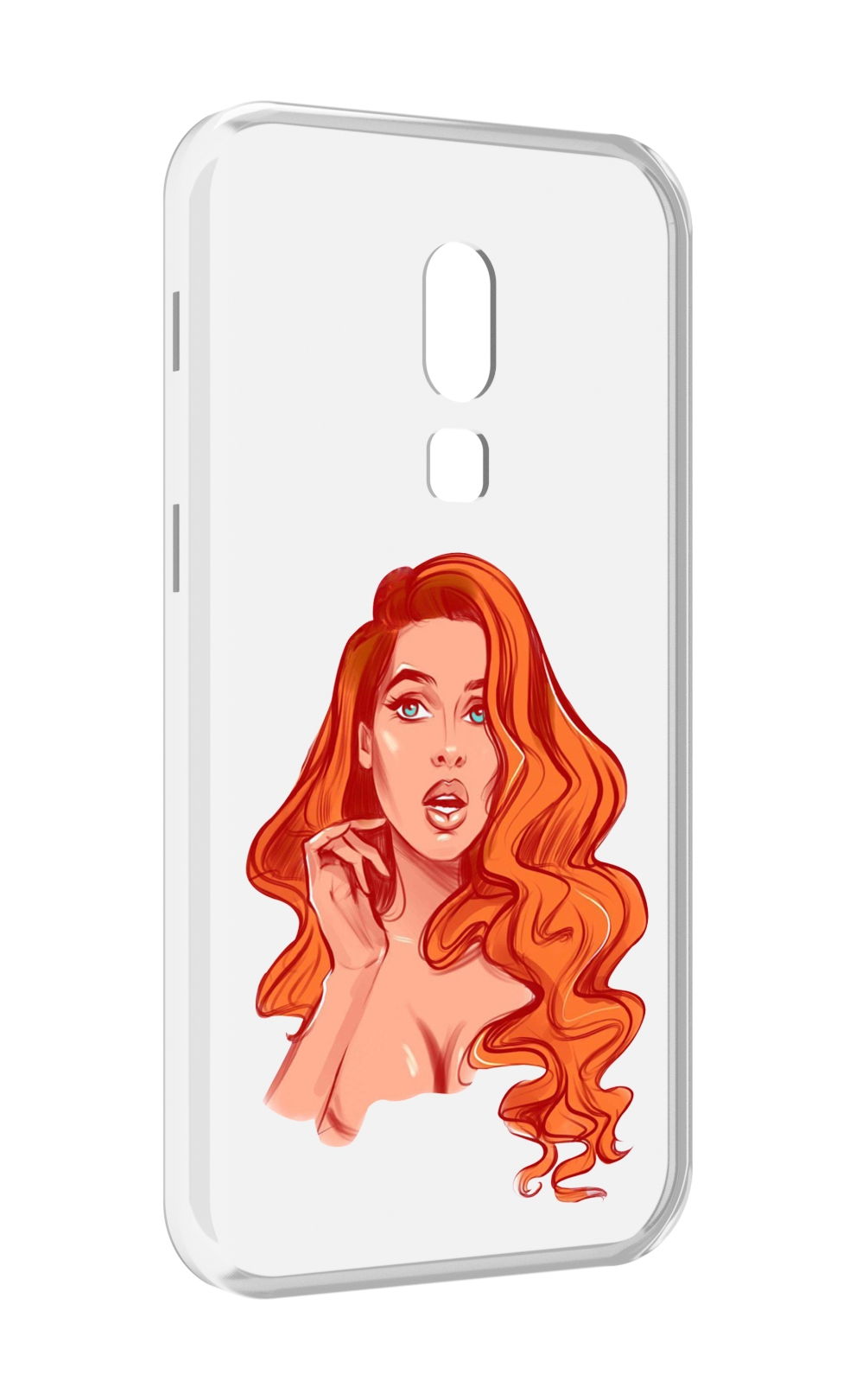 

Чехол MyPads рыжая-девушка-модельной-внешности женский для Meizu V8, Прозрачный, Tocco