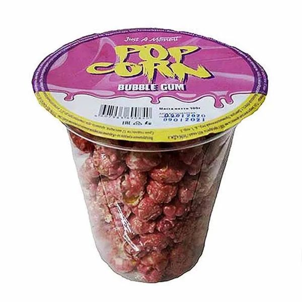 Попкорн JAM со вкусом Bubble gum в стакане 100 г