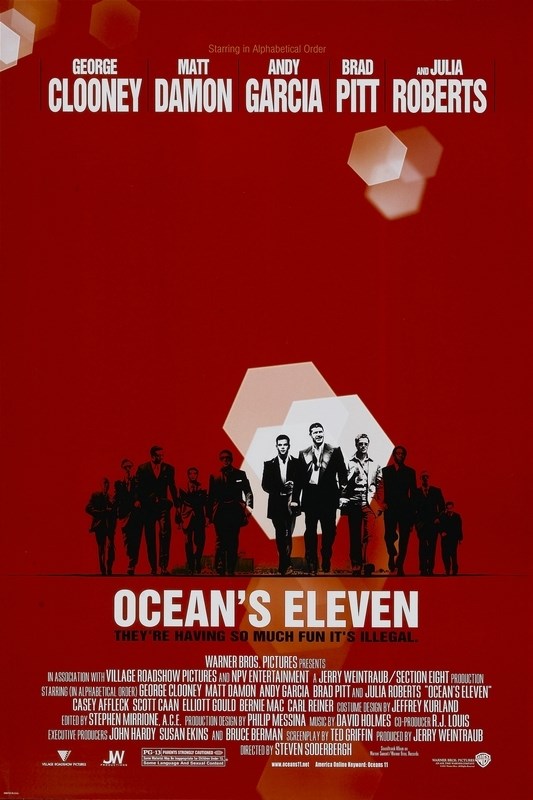 

Постер к фильму "Одиннадцать друзей Оушена" (Ocean's Eleven) A3