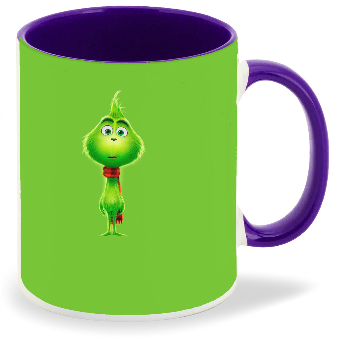 

Кружка CoolPodarok Мульфильмы Рождество Гринч Grinch (зелёный фон)