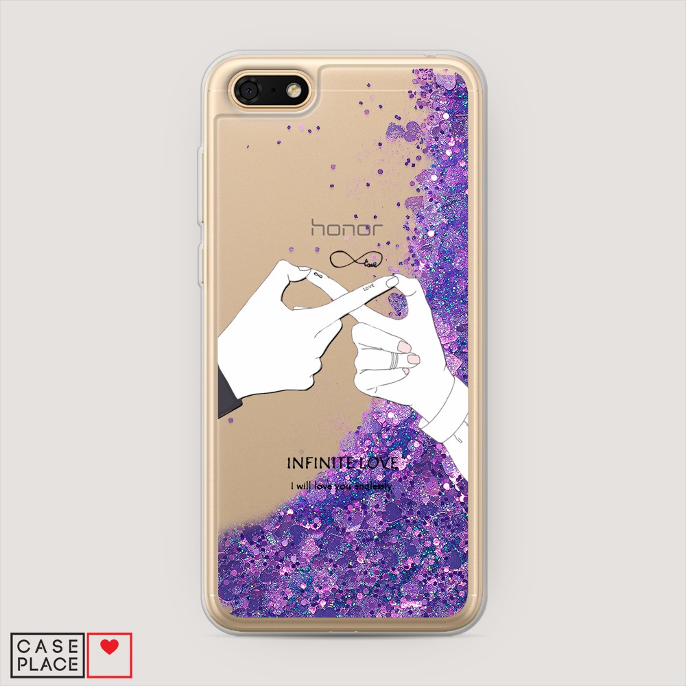 

Чехол Awog на Honor 7A/Y5 Prime 2018/Y5 2018 "Любовь навсегда", Разноцветный, 66392-1