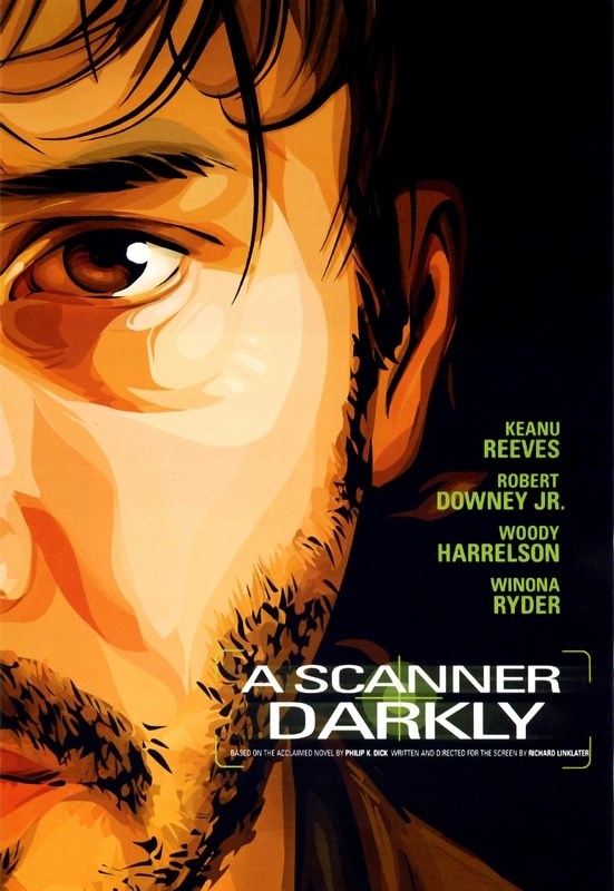 

Постер к фильму "Помутнение" (A Scanner Darkly) Оригинальный 27,9x43,2 см