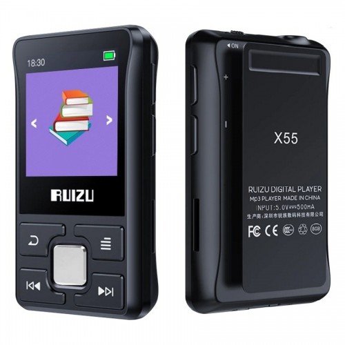 фото Hifi плеер ruizu x55 с клипсой, 8гб, bluetooth