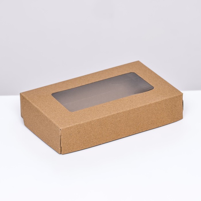 

Коробка складная UPAK LAND крафт, 20 х 12 х 4 см, 10 шт, Коричневый