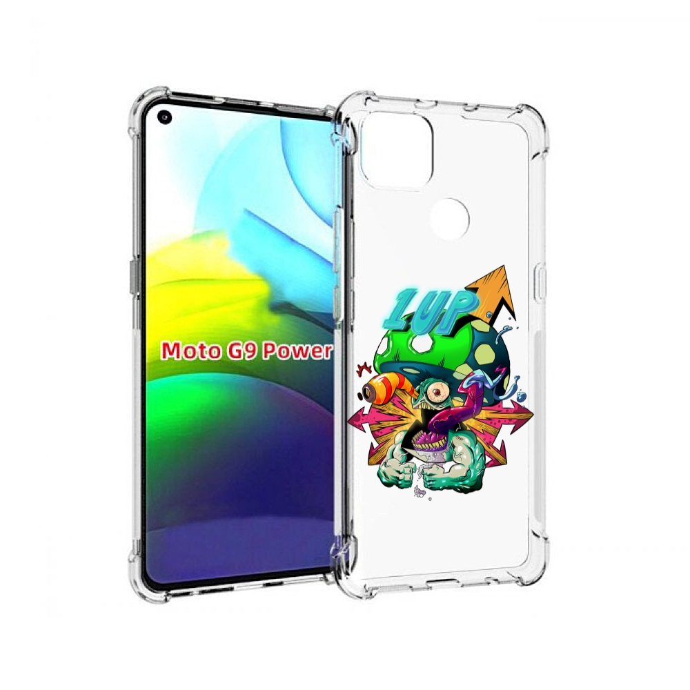 

Чехол MyPads сильный гриб абстракция для Motorola Moto G9 Power, Прозрачный, Tocco