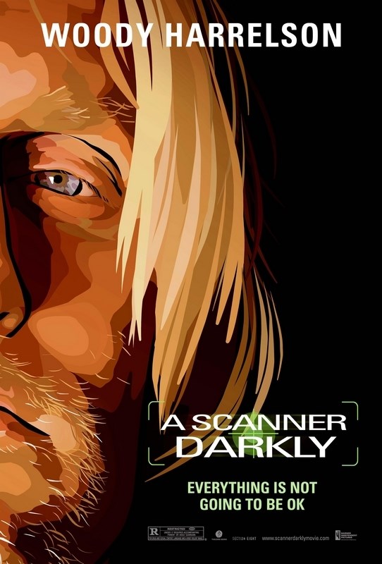 

Постер к фильму "Помутнение" (A Scanner Darkly) Оригинальный 27,9x43,2 см