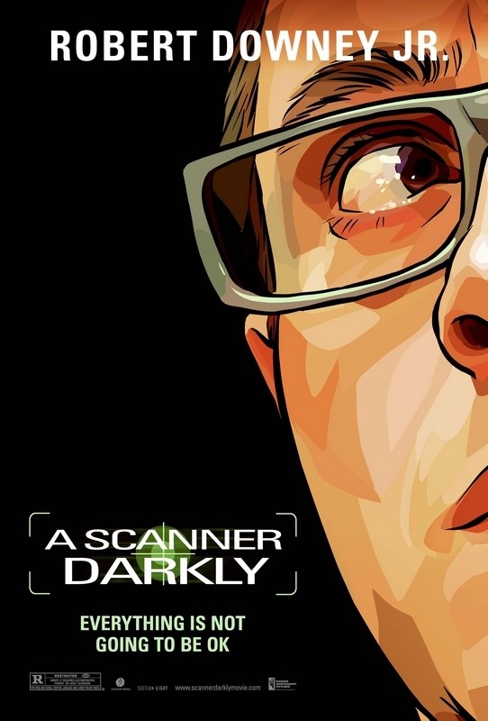 

Постер к фильму "Помутнение" (A Scanner Darkly) Оригинальный 27,9x43,2 см