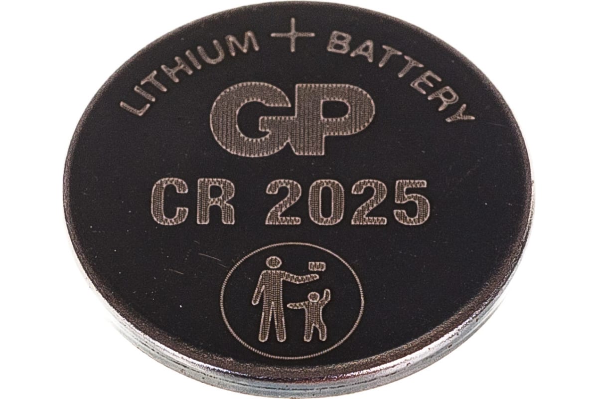 Батарейка Gp Cr2025 Bl1 Lithium 3V (1/10/600) GP BATTERIES арт. GP CR2025-7CR1
