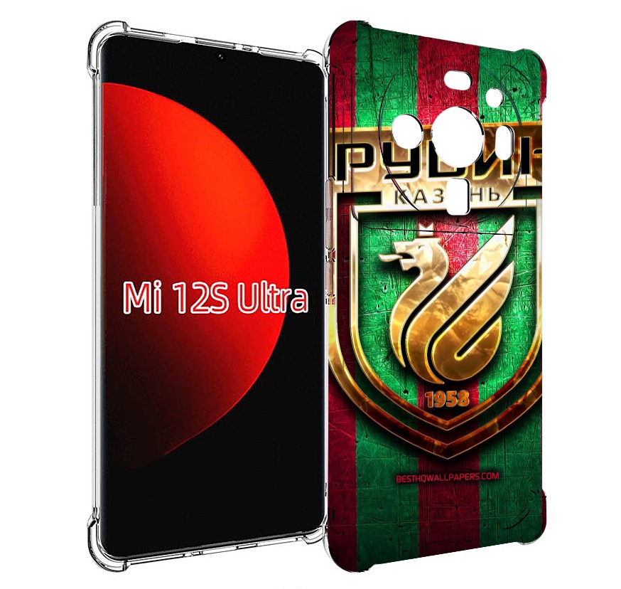 

Чехол MyPads фк рубин казань для Xiaomi 12S Ultra, Прозрачный, Tocco