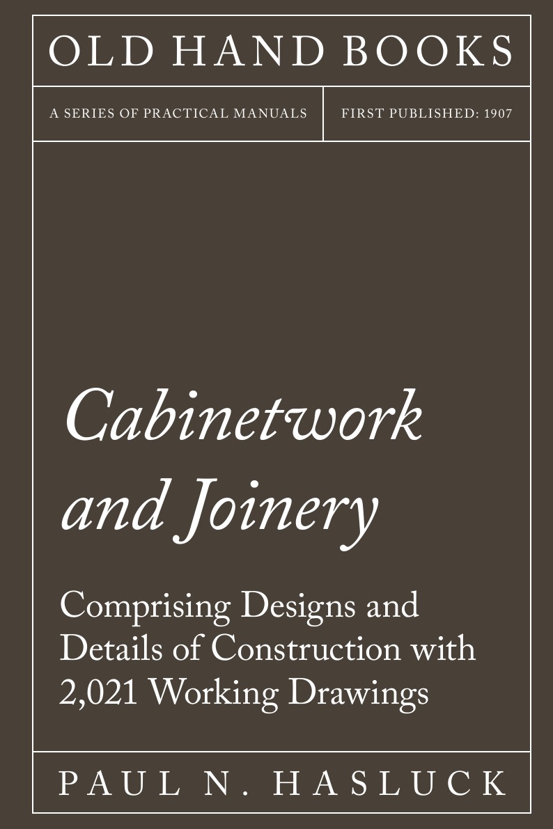 

Cabinetwork and Joinery