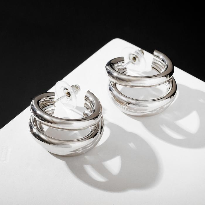 

Серьгииз бижутерного сплава Queen Fair Тринити, Тринити