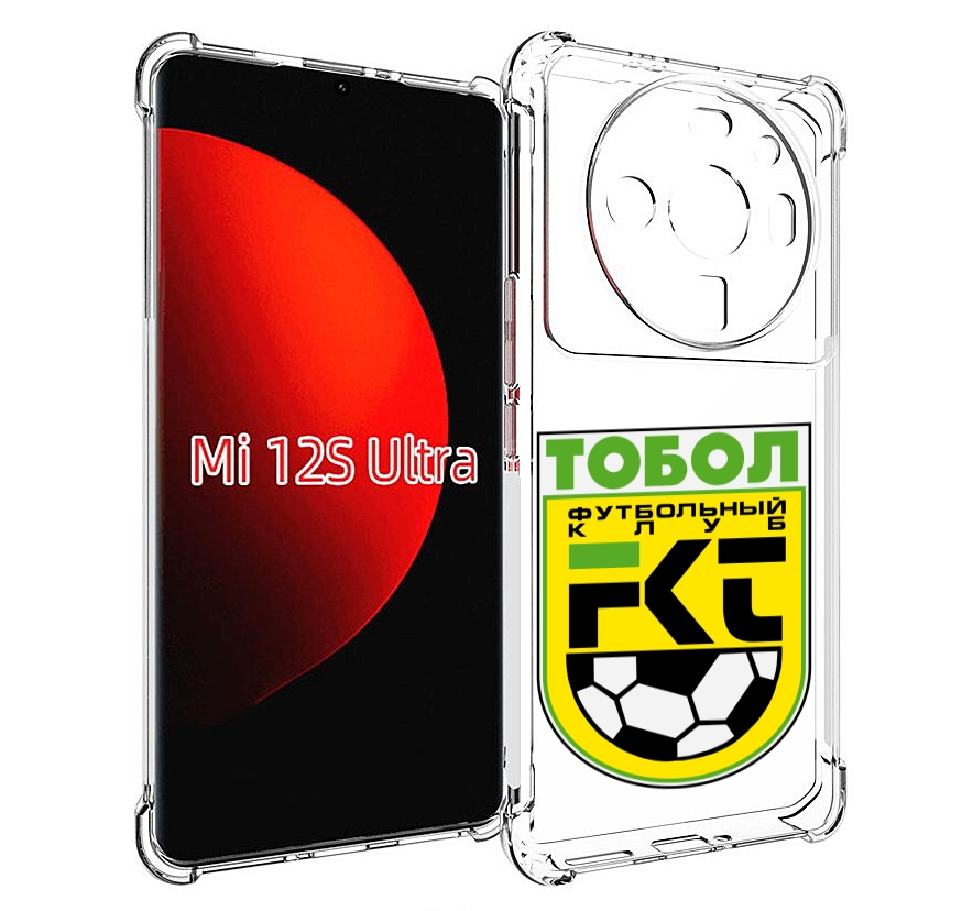 

Чехол MyPads фк тобол мужской для Xiaomi 12S Ultra, Прозрачный, Tocco