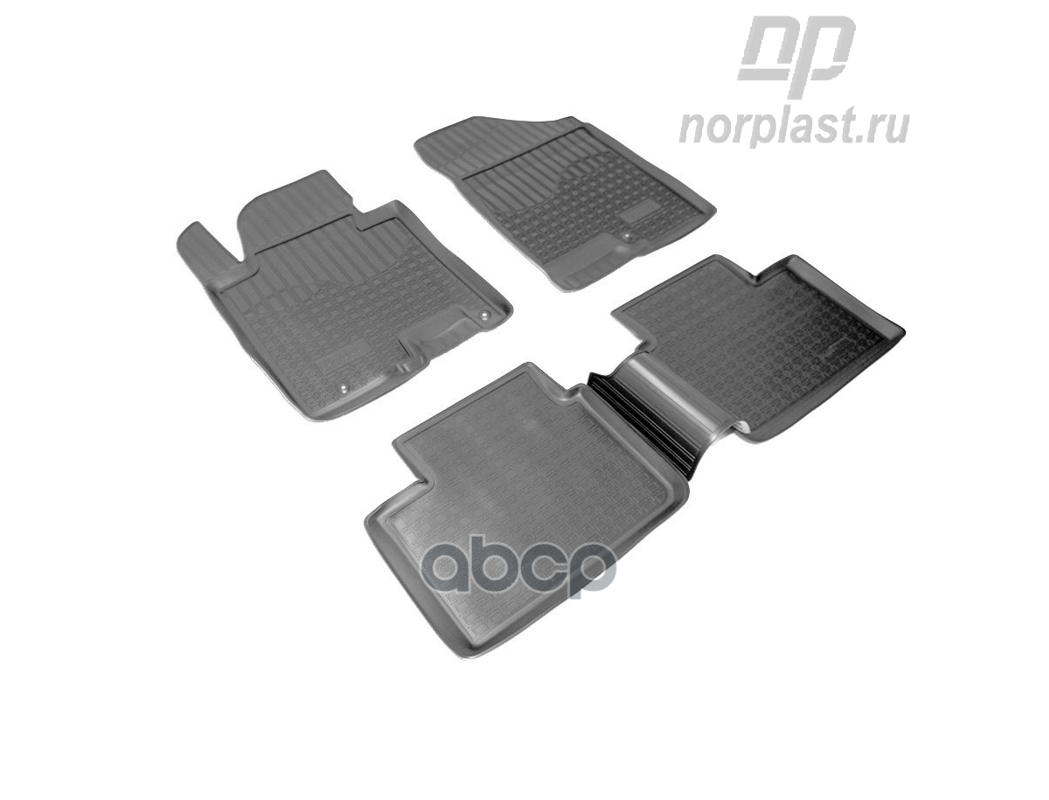 

Коврики В Салон Полиуретан Norplast Для, На Киа/Кия/Kia Cee D Jd, 2012 Черный Комплект Npa