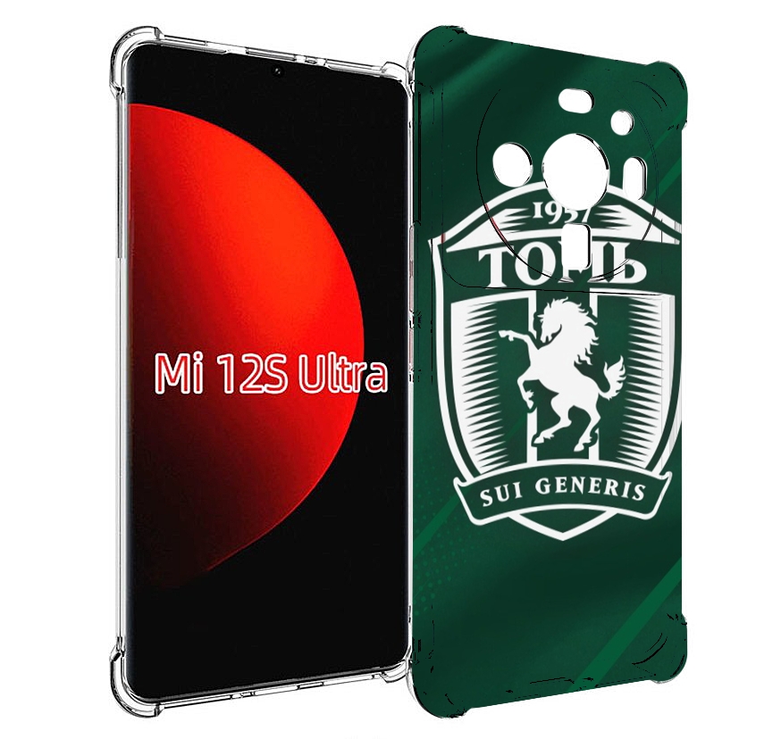 

Чехол MyPads фк томь томск для Xiaomi 12S Ultra, Прозрачный, Tocco