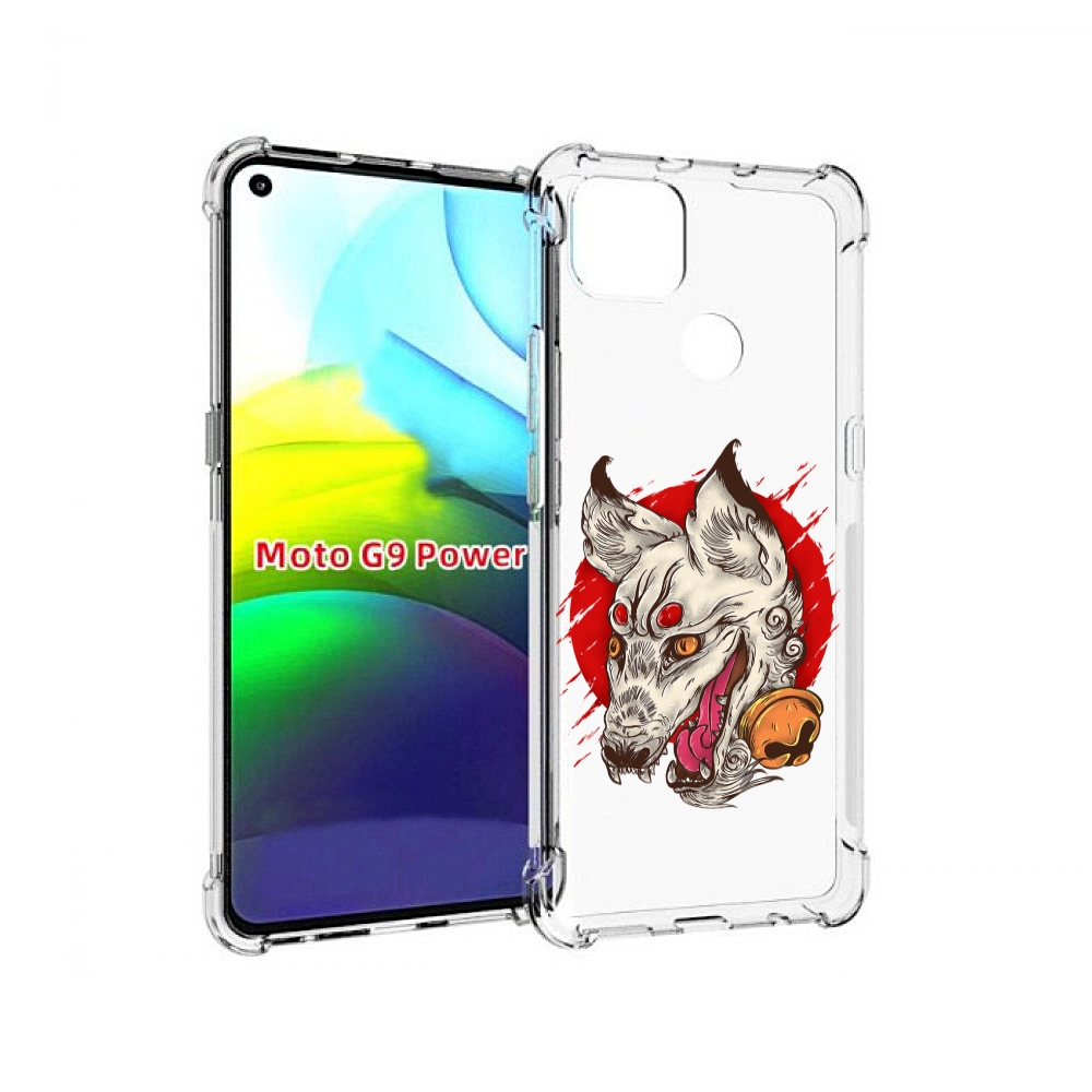 

Чехол MyPads страшная собака для Motorola Moto G9 Power, Прозрачный, Tocco