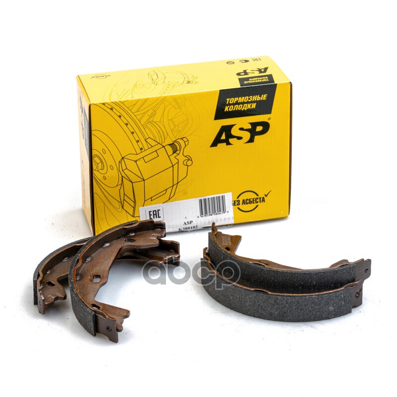 

Тормозные колодки ASP задние K380102