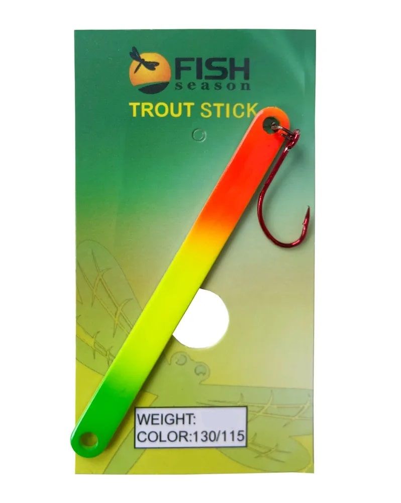 

Блесна Fish Season STICK 2.1гр. # 115, Желтый;зеленый;оранжевый, Stick