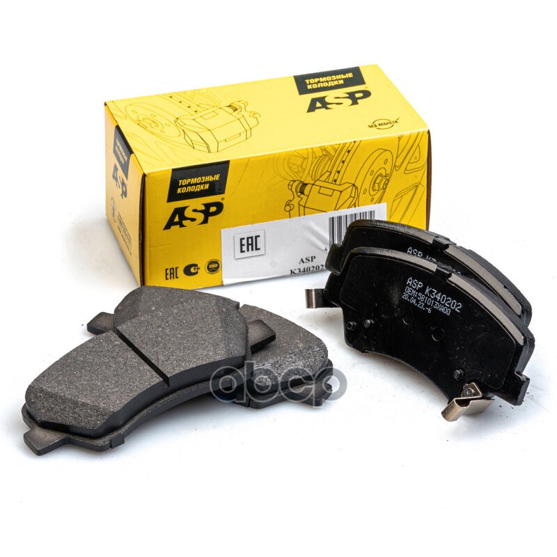 

Тормозные колодки ASP передние K340202