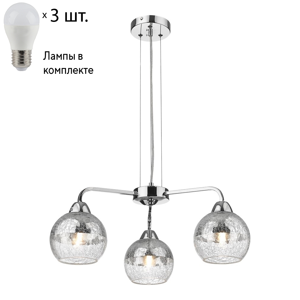 

Подвесная люстра с лампочками Velante 239-103-03+Lamps E27 P45