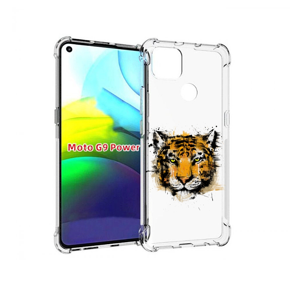

Чехол MyPads тигруля для Motorola Moto G9 Power, Прозрачный, Tocco