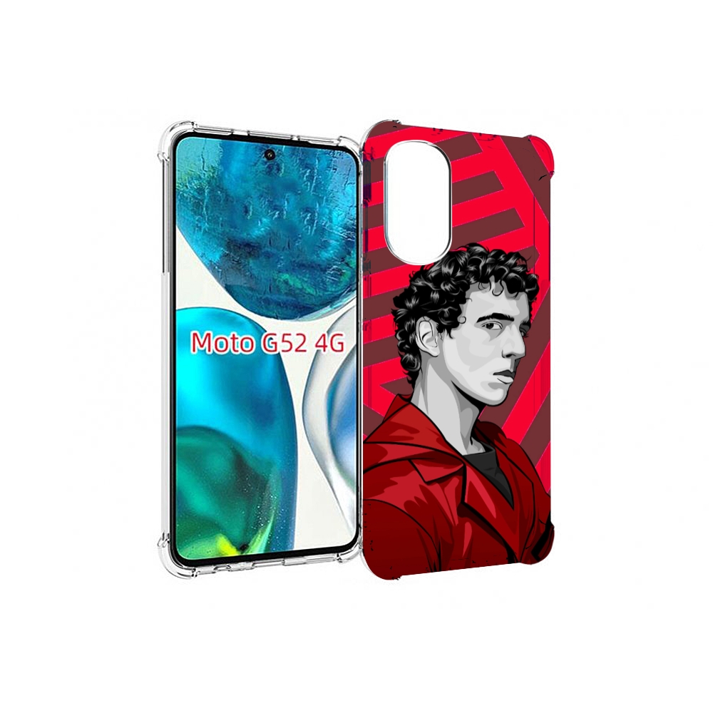 

Чехол MyPads Рио-бумажный-дом для Motorola Moto G82 / Moto G52, Прозрачный, Tocco