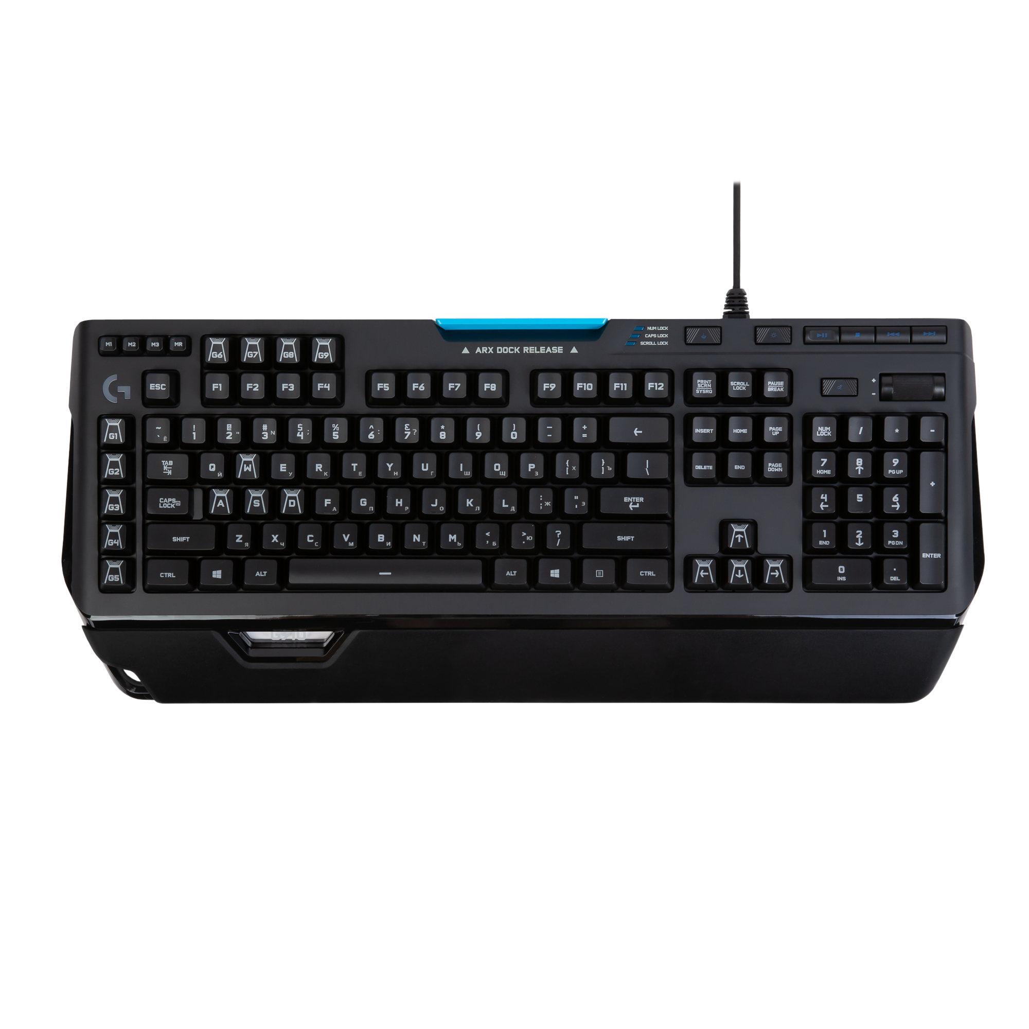 Проводная игровая клавиатура Logitech G910 ORION Spectrum черный (920-008020-RU)