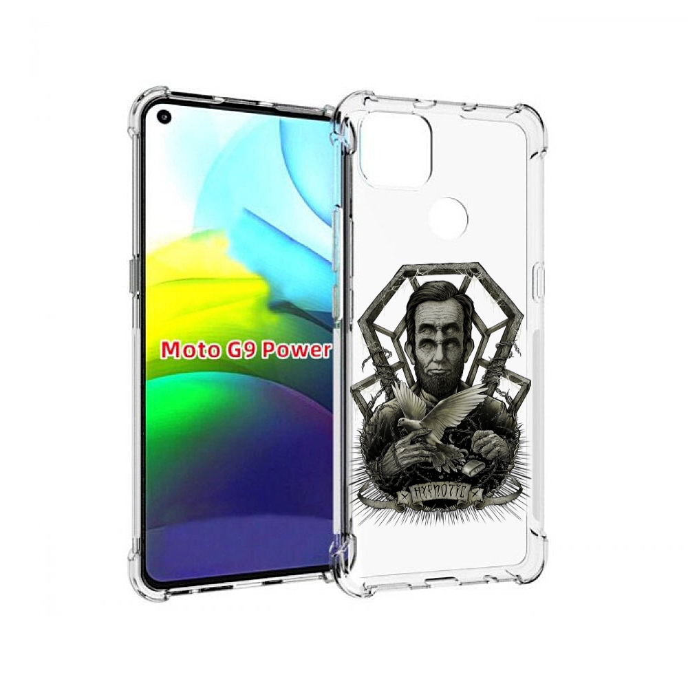 

Чехол MyPads франклин абстракция для Motorola Moto G9 Power, Прозрачный, Tocco