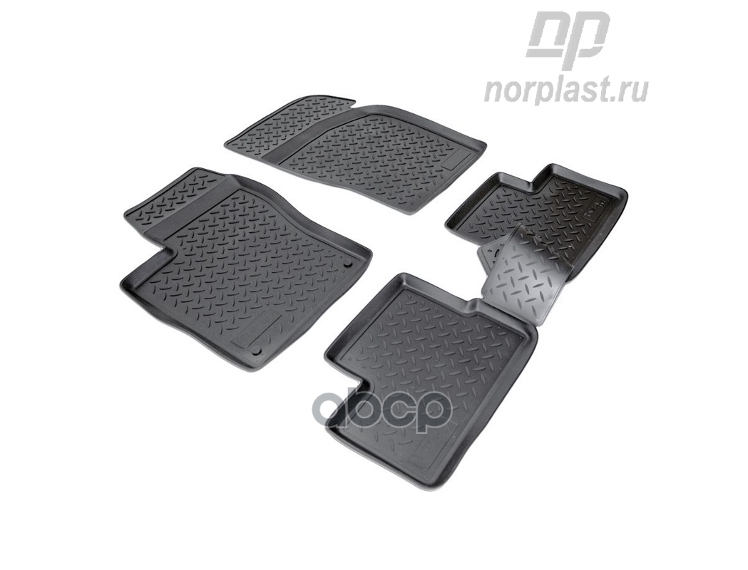 

Коврики Салон. Daewoo Nexia (1995-2008) Черн Полиурет Компл NORPLAST npl-po-15-31