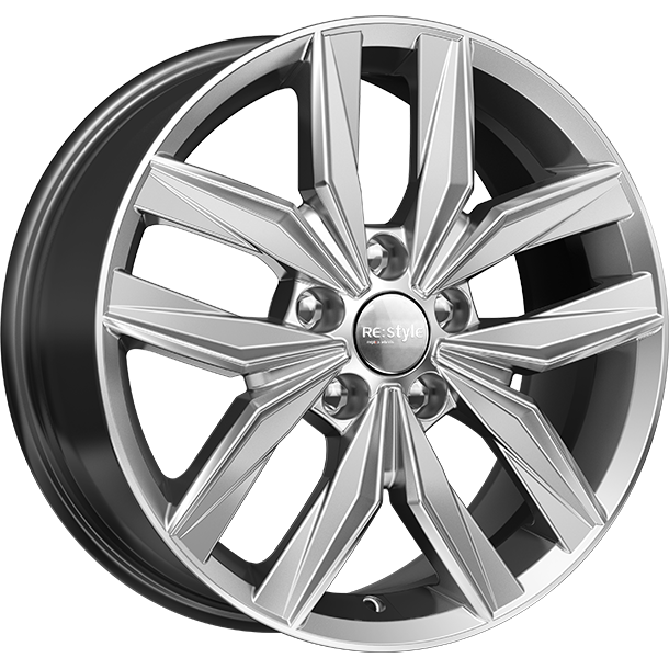 

R17 5X114,3 7J Et39 D60,1 К&К 17_Кс774 (Zv 17_Rav4 Fl) Dark_platinum K&K арт. 74066