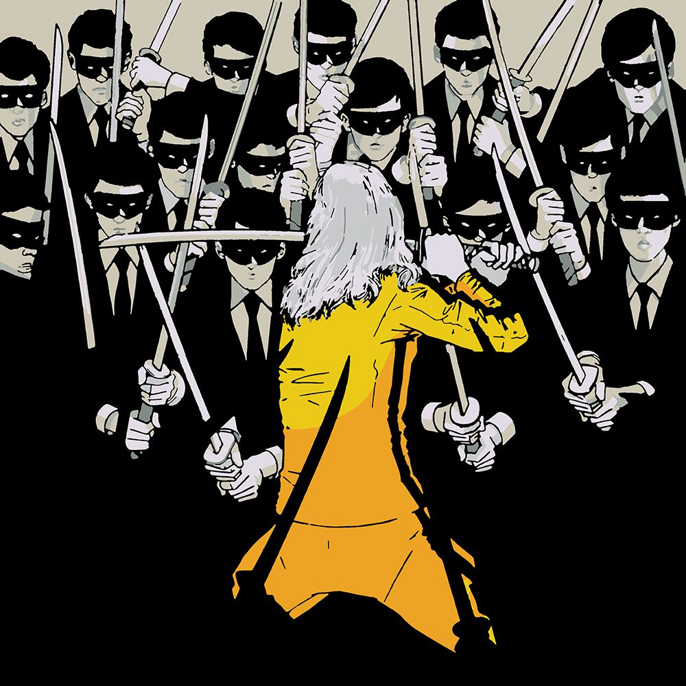 

Картина по номерам Красиво Красим Убить Билла Постер, 100 х 100 см, Убить Билла Постер