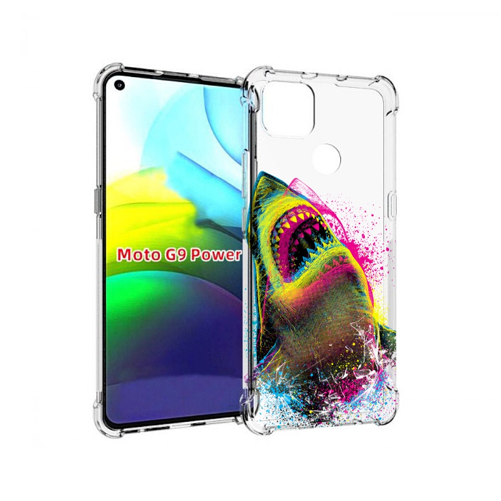 

Чехол MyPads челюсти-2 для Motorola Moto G9 Power, Прозрачный, Tocco