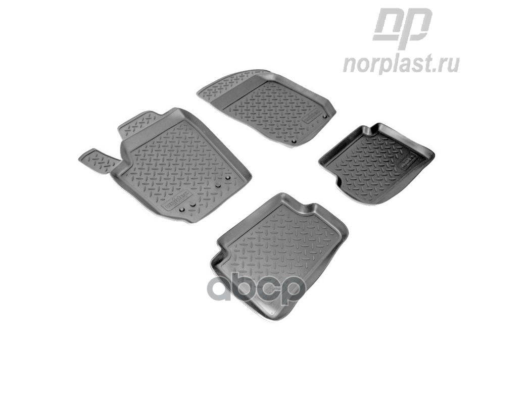 

Коврики Салон. Skoda Fabia (5j2/5j5) (2007) Черн Полиурет Компл NORPLAST npl-po-81-10