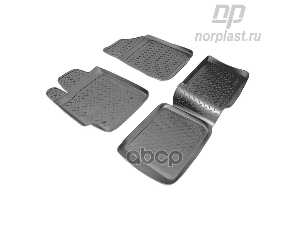 

Коврики Салон. Toyota Camry (V40) (2006-2011) Черн Полиурет Компл NORPLAST npl-po-88-09