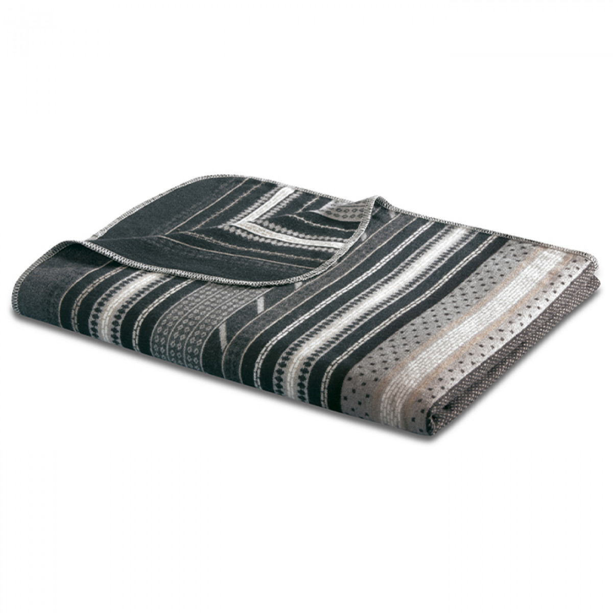 

Плед Biederlack Ethno Grey 150x200 см, Ethno